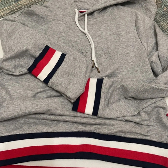 Tommy Hilfiger Hoodie Sweatshirt gray L - Picture 2 of 10